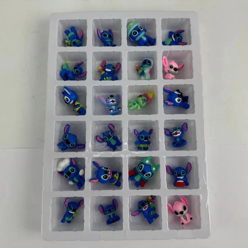 Christmas Mystery Box Cartoon Characters for Kids Gift Toy 24piece Set Free Shipping (10PCS/20PCS)