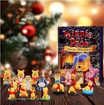 Christmas Mystery Box Cartoon Characters for Kids Gift Toy 24piece Set Free Shipping (10PCS/20PCS)