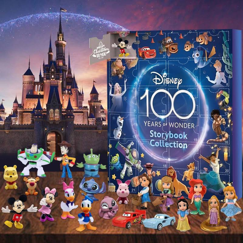 Christmas Mystery Box Cartoon Characters for Kids Gift Toy 24piece Set Free Shipping (10PCS/20PCS)