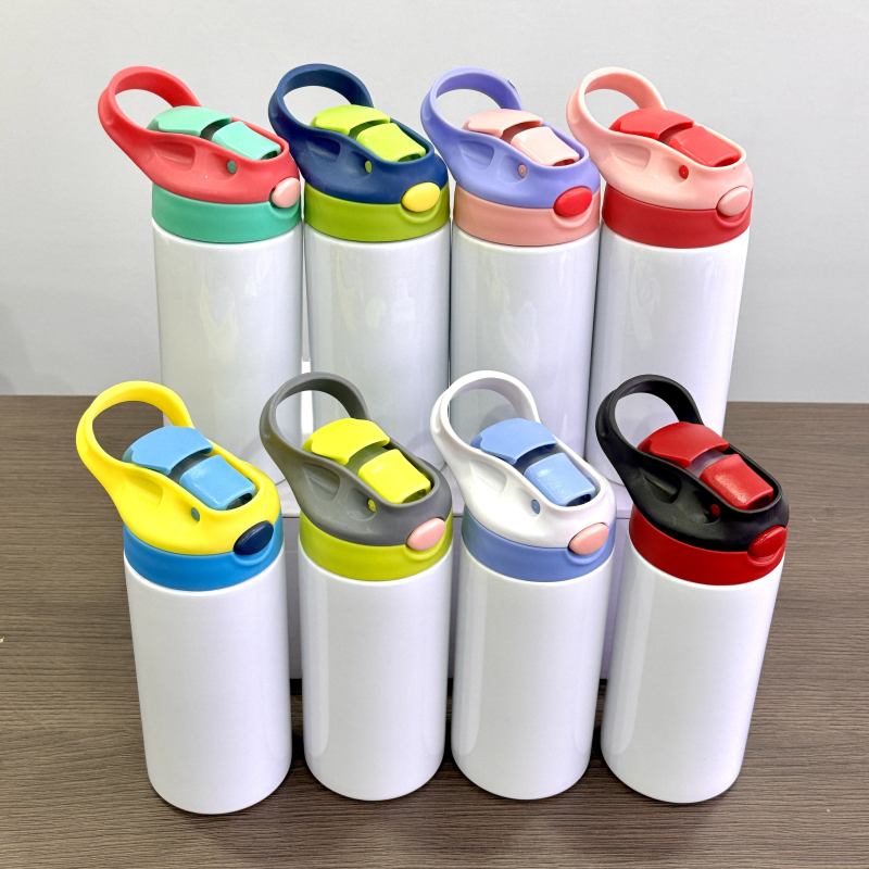 SALES US RTS 12oz/350ml Sublimation Bounce Kids Cup Tumbler Free Shipping (25PCS)