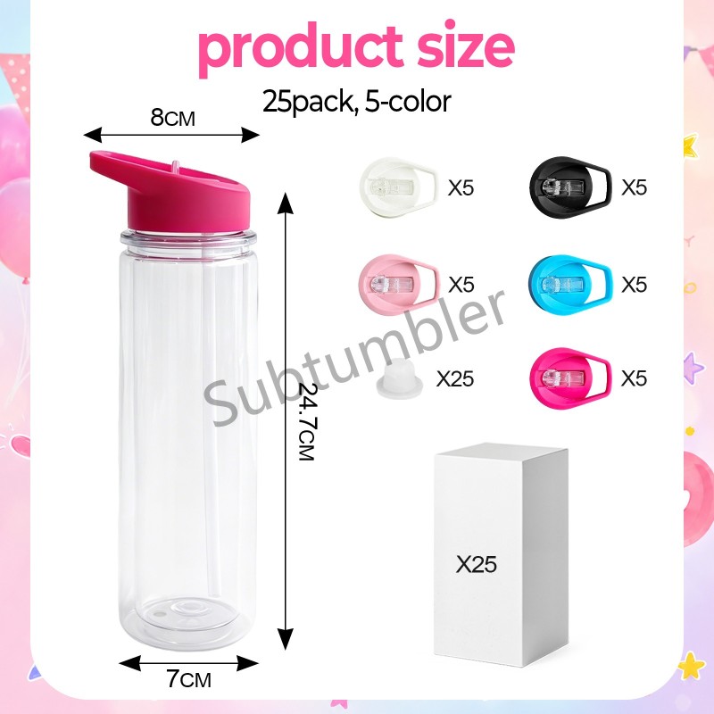 China Pre-order 10oz Double Walled Plastic Kids Cups Free Shipping (with hole and plugs) (30PCS/50PCS)