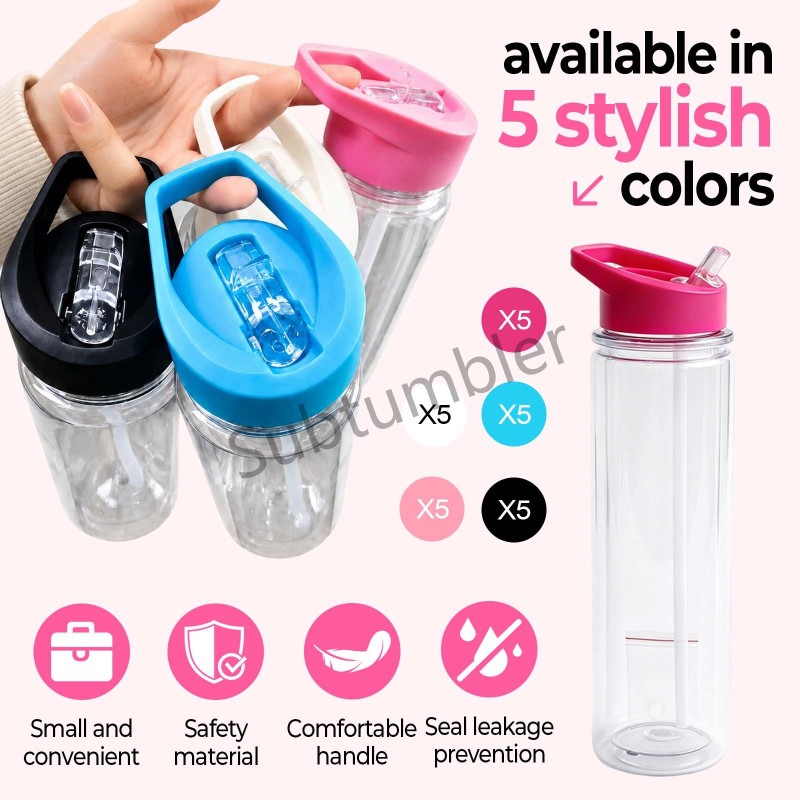 New US RTS 15oz Plastic Snow Globe Tumbler with Pre Drilled Hole Acrylic Double Wall Plastic Kids Bottle Cups Free Shipping (with hole and plugs) (25PCS/50PCS)