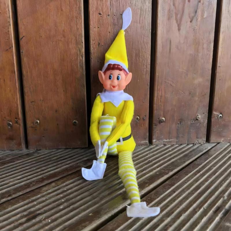 NEW RTS Elf Grinch Doll Gift Christmas Decoration In the Shelf Gifts for Christmas Free Shipping (packed in bag)  (25PCS)