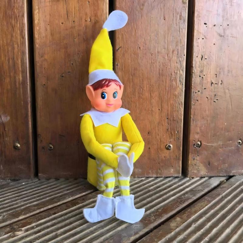 NEW RTS Elf Grinch Doll Gift Christmas Decoration In the Shelf Gifts for Christmas Free Shipping (packed in bag)  (25PCS)