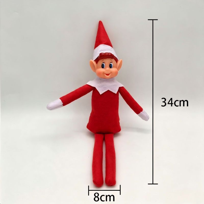NEW RTS Elf Grinch Doll Gift Christmas Decoration In the Shelf Gifts for Christmas Free Shipping (packed in bag)  (25PCS)