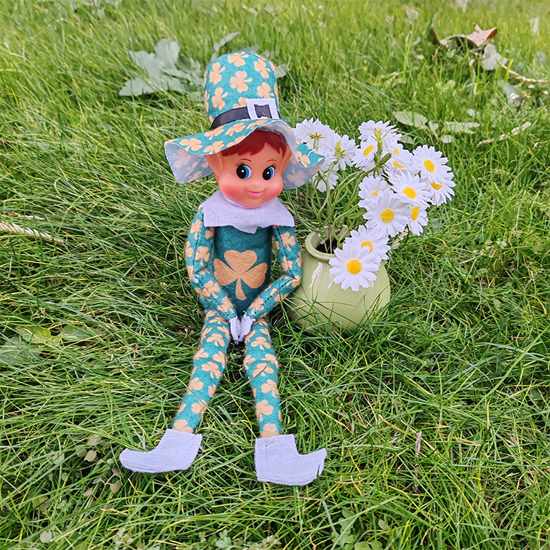 NEW RTS Elf Grinch Doll Gift Christmas Decoration In the Shelf Gifts for Christmas Free Shipping (packed in bag)  (25PCS)
