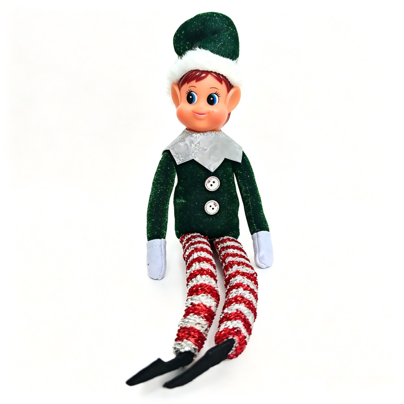 NEW RTS Elf Grinch Doll Gift Christmas Decoration In the Shelf Gifts for Christmas Free Shipping (packed in bag)  (25PCS)