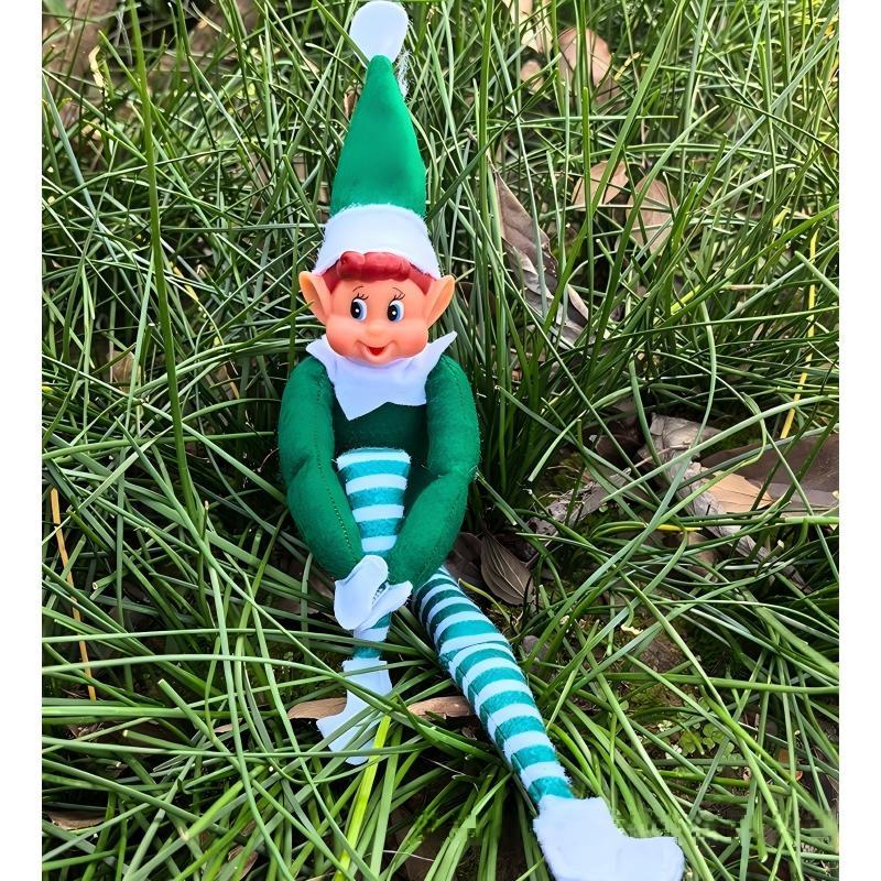 NEW RTS Elf Grinch Doll Gift Christmas Decoration In the Shelf Gifts for Christmas Free Shipping (packed in bag)  (25PCS)