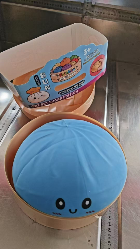 15cm 25cm Jumbo Dumplings with Mystery Box Steamer Basket Giant Dumplings Squeeze Squishy Toy Free Shipping (8pcs)
