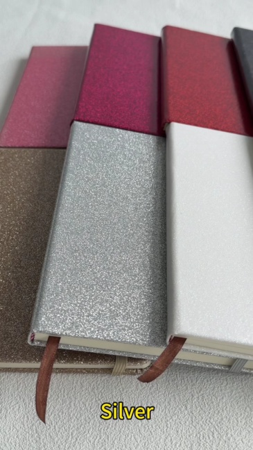 RTS A5 Notebook Journal Shimmer Glitter Notebook Pastel Coloured A5 Notebooks Free Shipping (10PCS/20PCS)