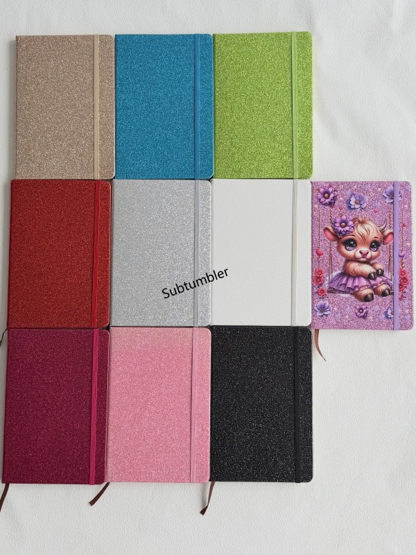 RTS A5 Notebook Journal Shimmer Glitter Notebook Pastel Coloured A5 Notebooks Free Shipping (10PCS/20PCS)