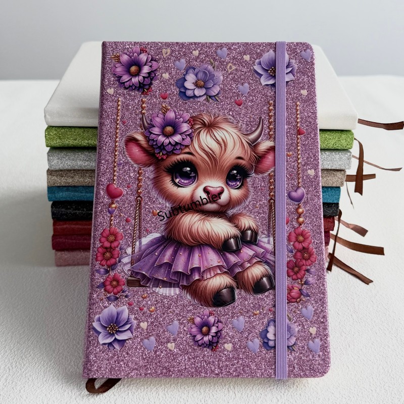 RTS A5 Notebook Journal Shimmer Glitter Notebook Pastel Coloured A5 Notebooks Free Shipping (10PCS/20PCS)