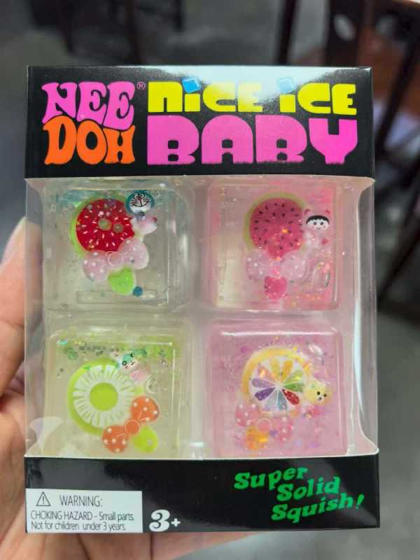 NEW NEE DOH Cubes Squishy Squishy Squeeze Stress Toy Nice Cubes Squeeze Toy Free Shipping by Sea (20pcs/40pcs)