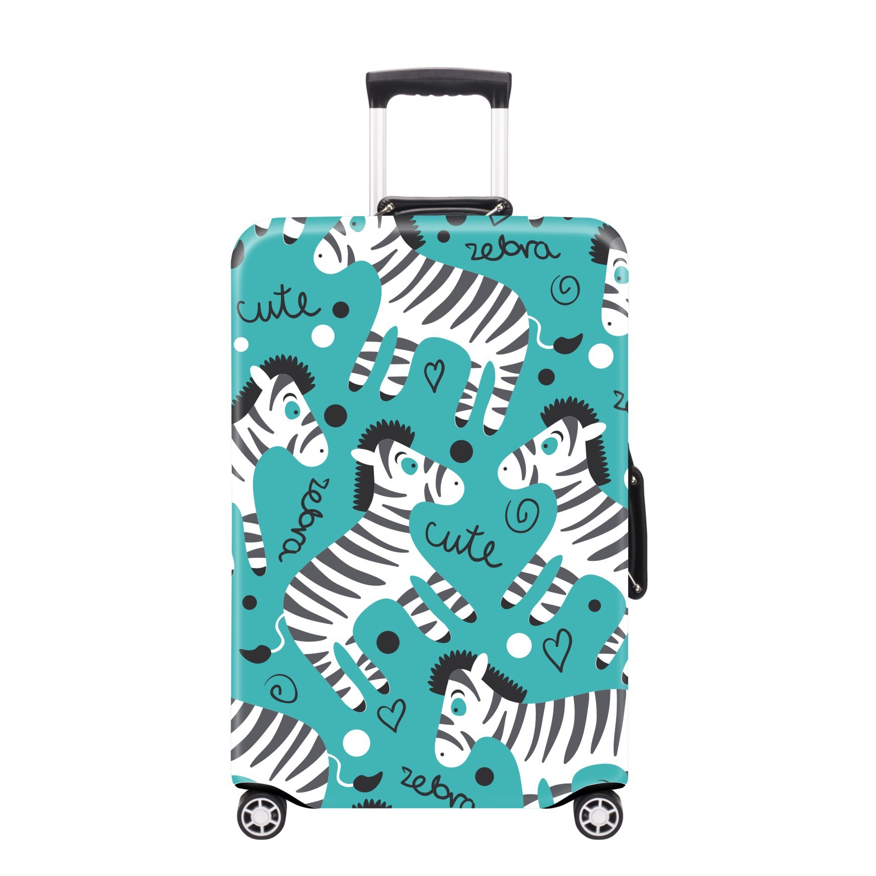 JUSTOP Luggage cover spandex luggage cover protector dustproof protective waterproof luggage cover