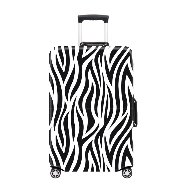 JUSTOP Luggage cover with custom logo spandex luggage cover protector dustproof protective