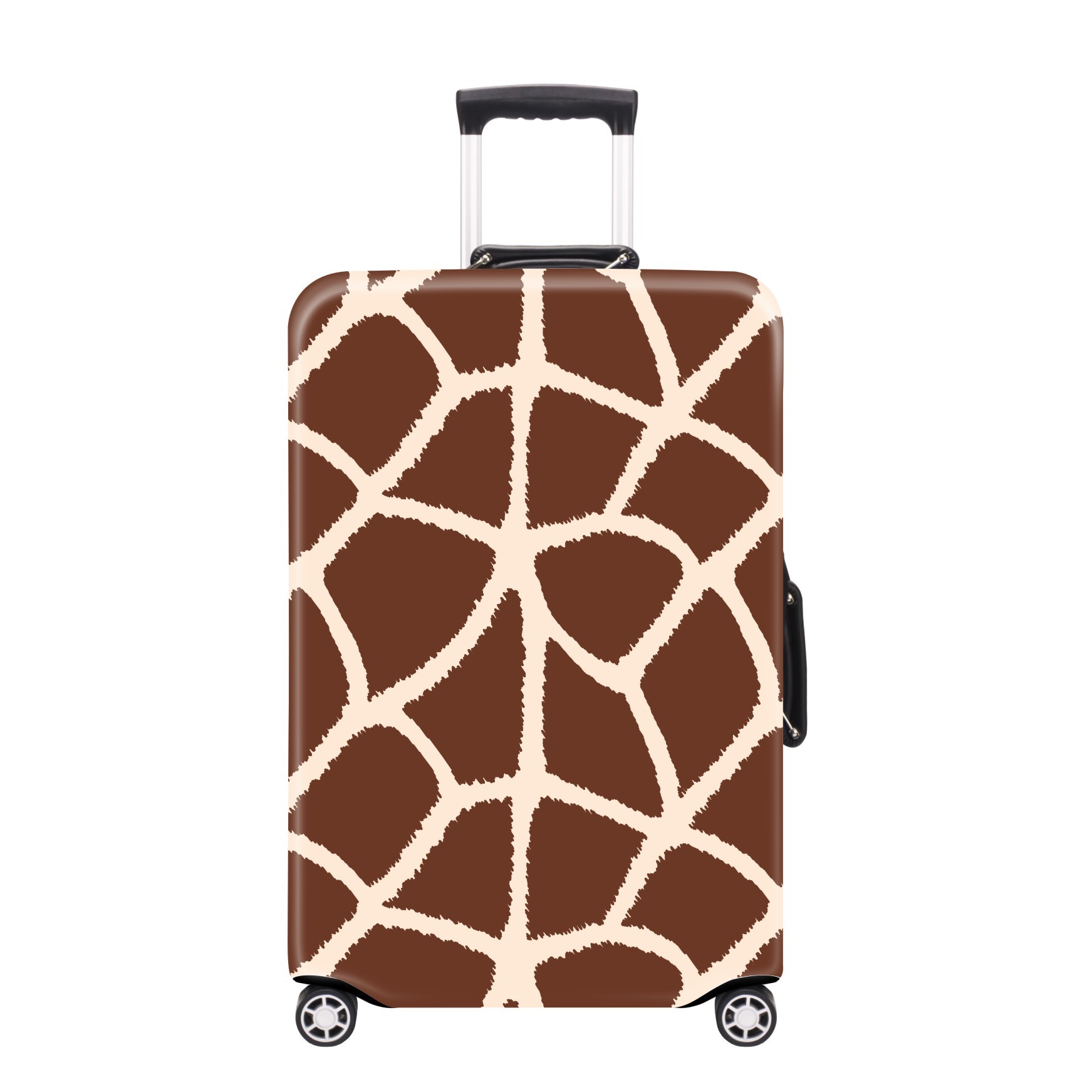JUSTOP Luggage cover with custom logo spandex luggage cover protector dustproof protective