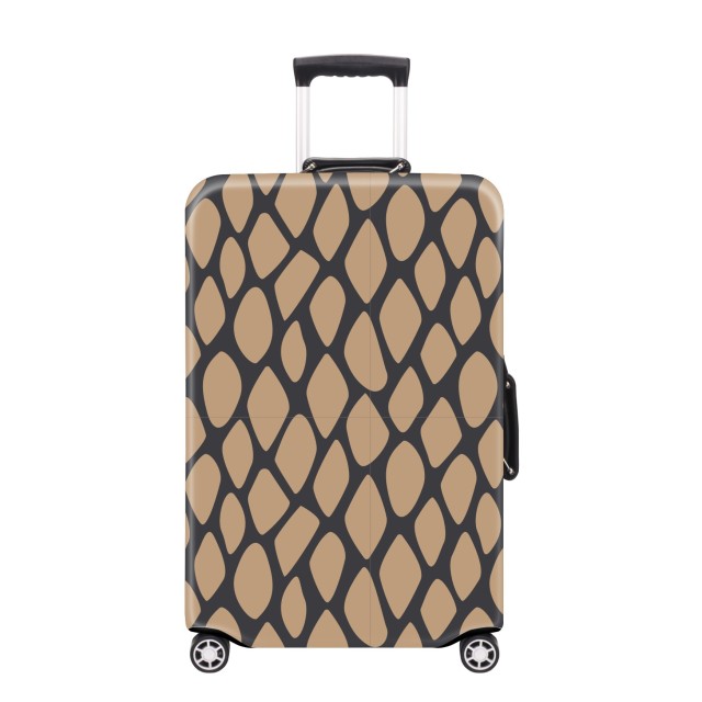 JUSTOP Luggage cover with custom logo spandex luggage cover protector dustproof protective