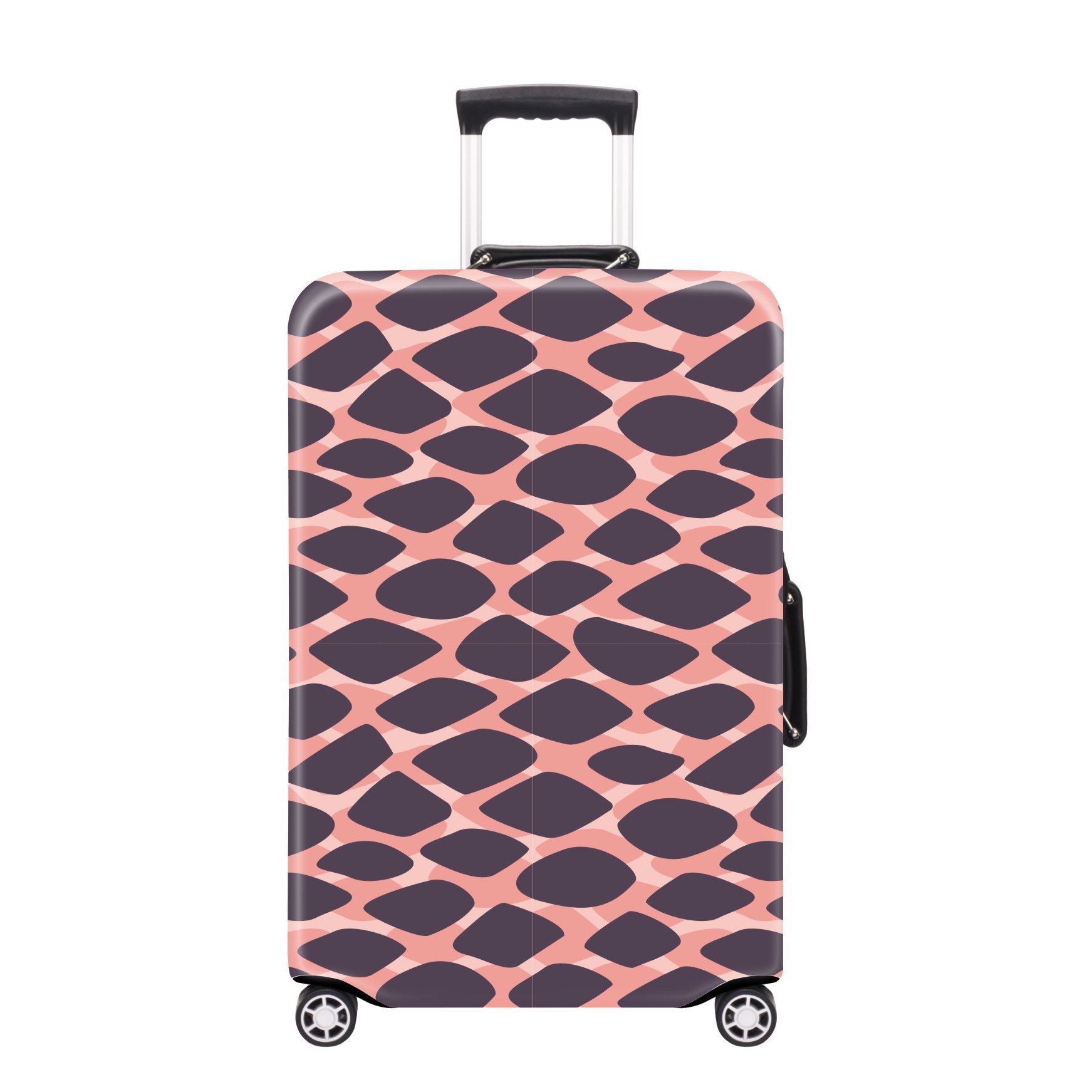 JUSTOP Luggage cover with custom logo spandex luggage cover protector dustproof protective