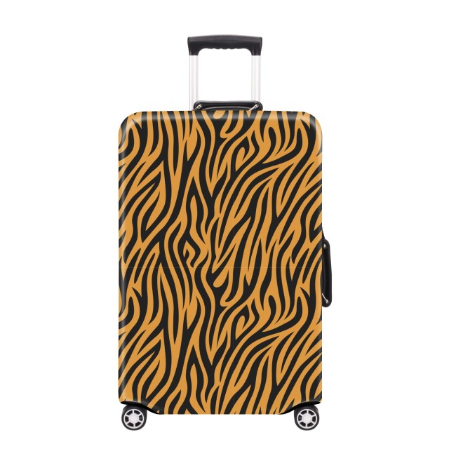 JUSTOP Luggage cover with custom logo spandex luggage cover protector dustproof protective
