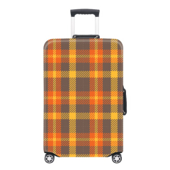JUSTOP high quantity sublimation luggage covers dustproof protective waterproof luggage cover