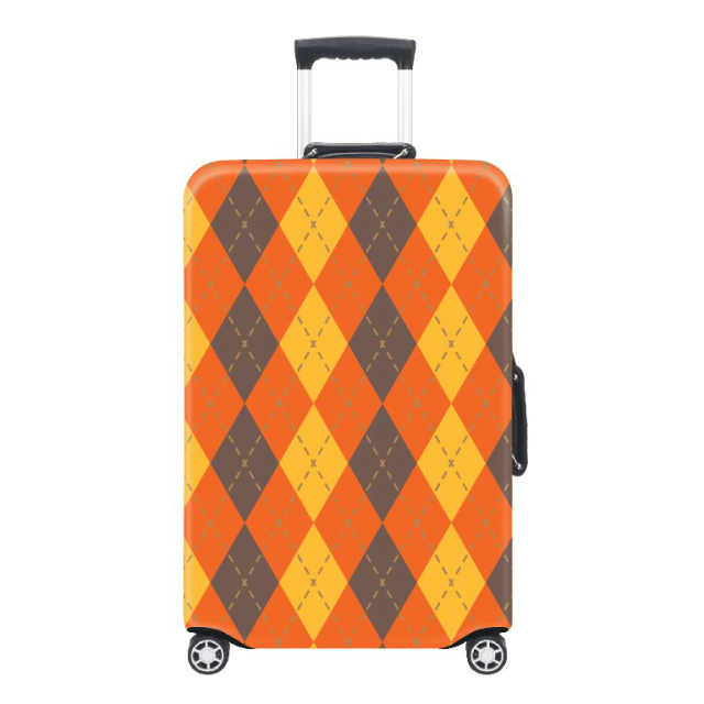 JUSTOP high quantity sublimation luggage covers dustproof protective waterproof luggage cover