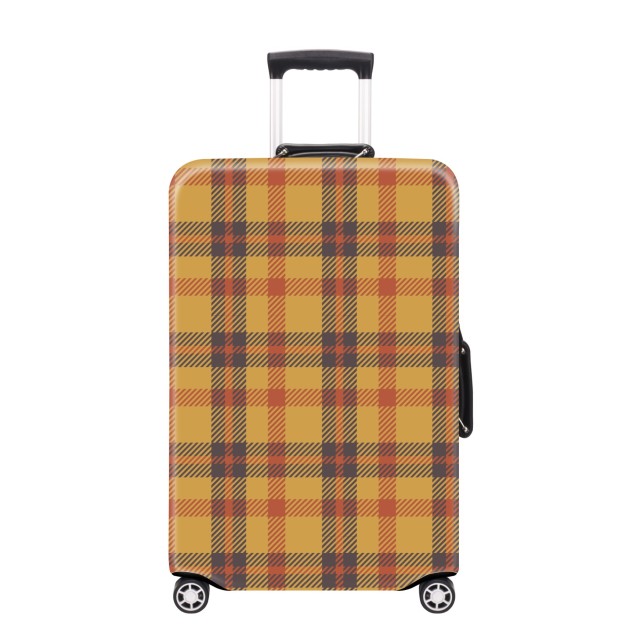 JUSTOP high quantity sublimation luggage covers dustproof protective waterproof luggage cover