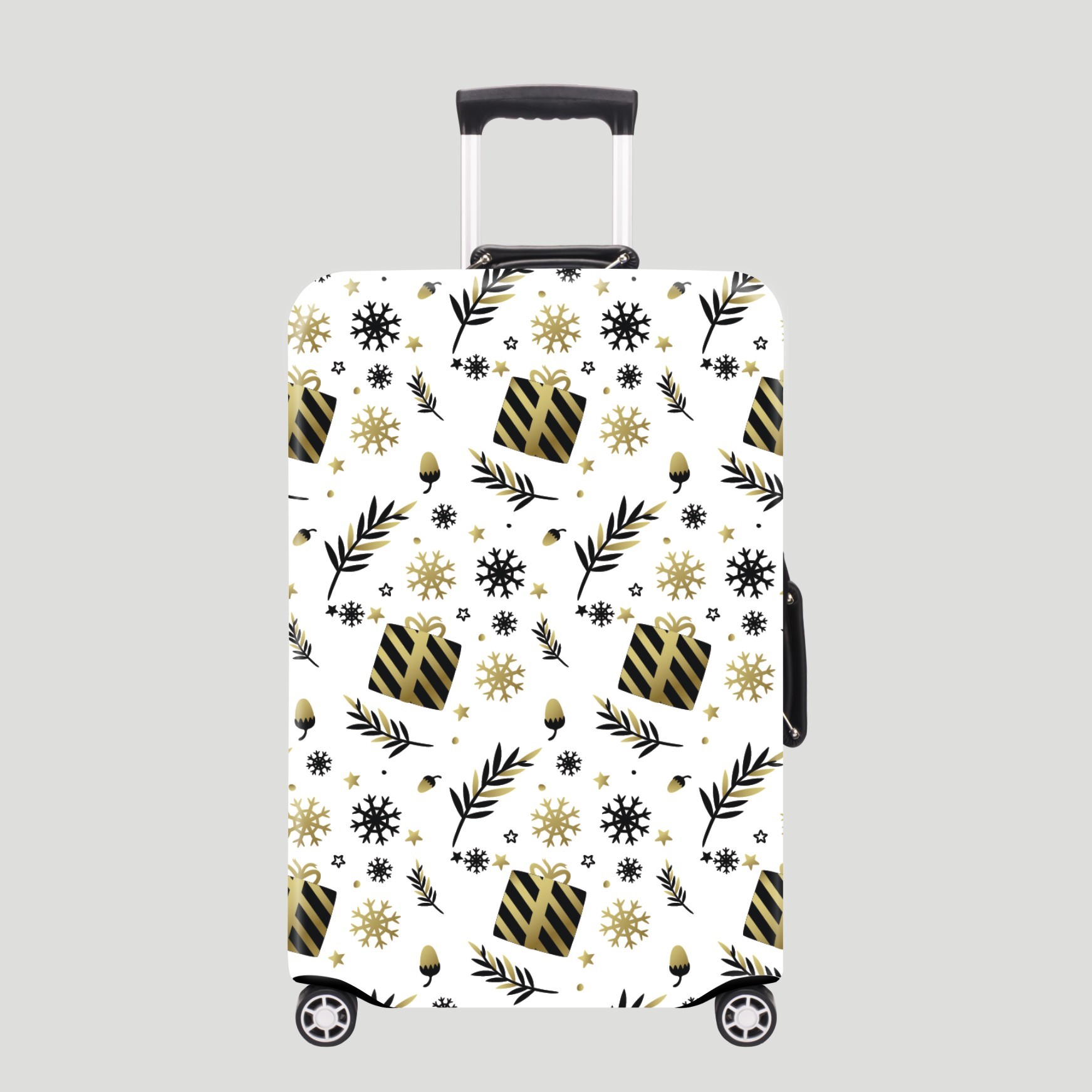 JUSTOP christmas suitcase cover spandex suitcase cover suitcase cover protector