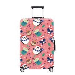 JUSTOP christmas suitcase cover spandex suitcase cover suitcase cover protector