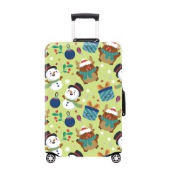 JUSTOP christmas suitcase cover spandex suitcase cover suitcase cover protector