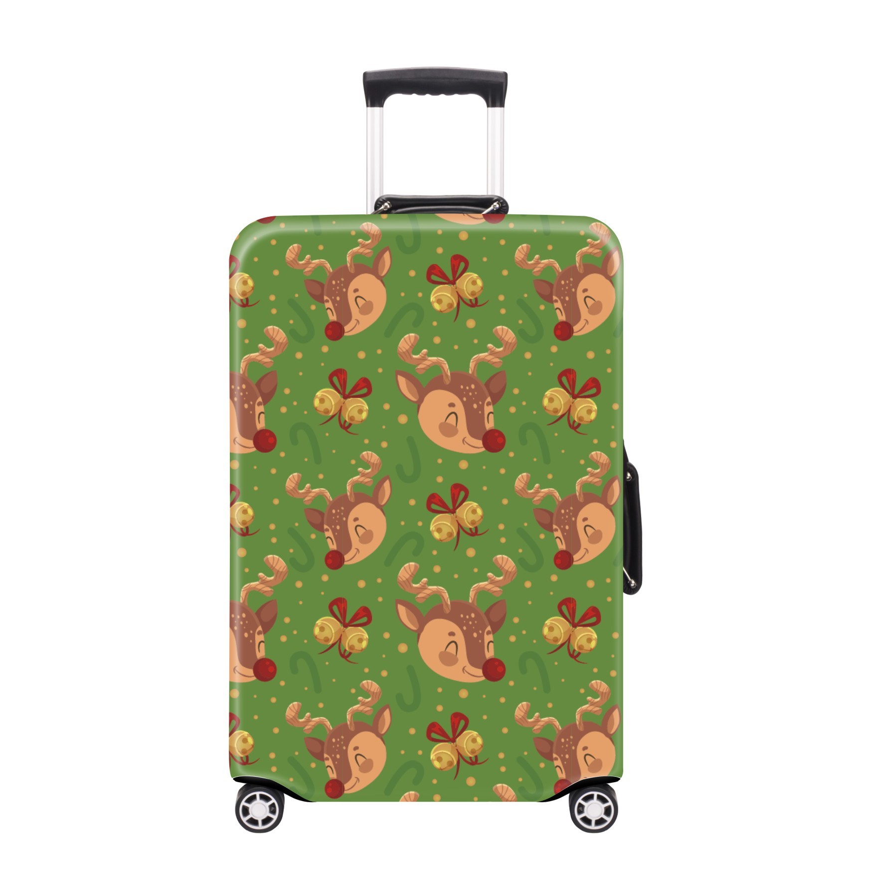JUSTOP christmas suitcase cover spandex suitcase cover suitcase cover protector