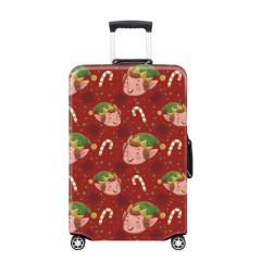 JUSTOP christmas suitcase cover spandex suitcase cover suitcase cover protector