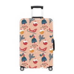JUSTOP christmas suitcase cover spandex suitcase cover suitcase cover protector