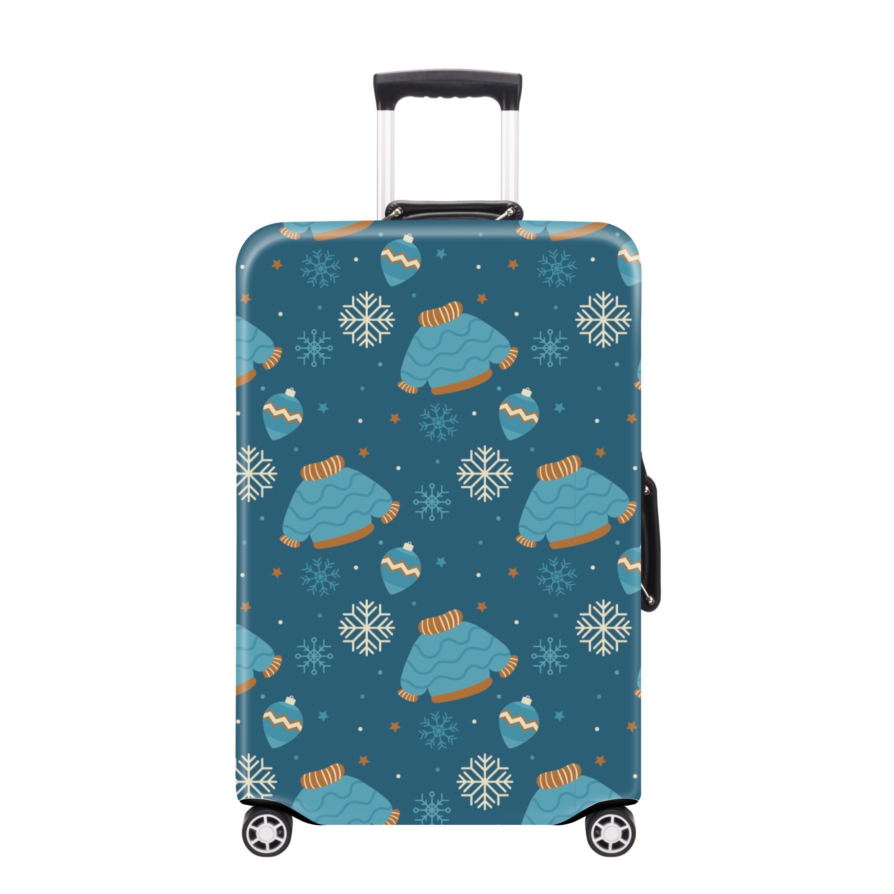 JUSTOP christmas suitcase cover spandex suitcase cover suitcase cover protector