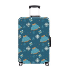 JUSTOP christmas suitcase cover spandex suitcase cover suitcase cover protector