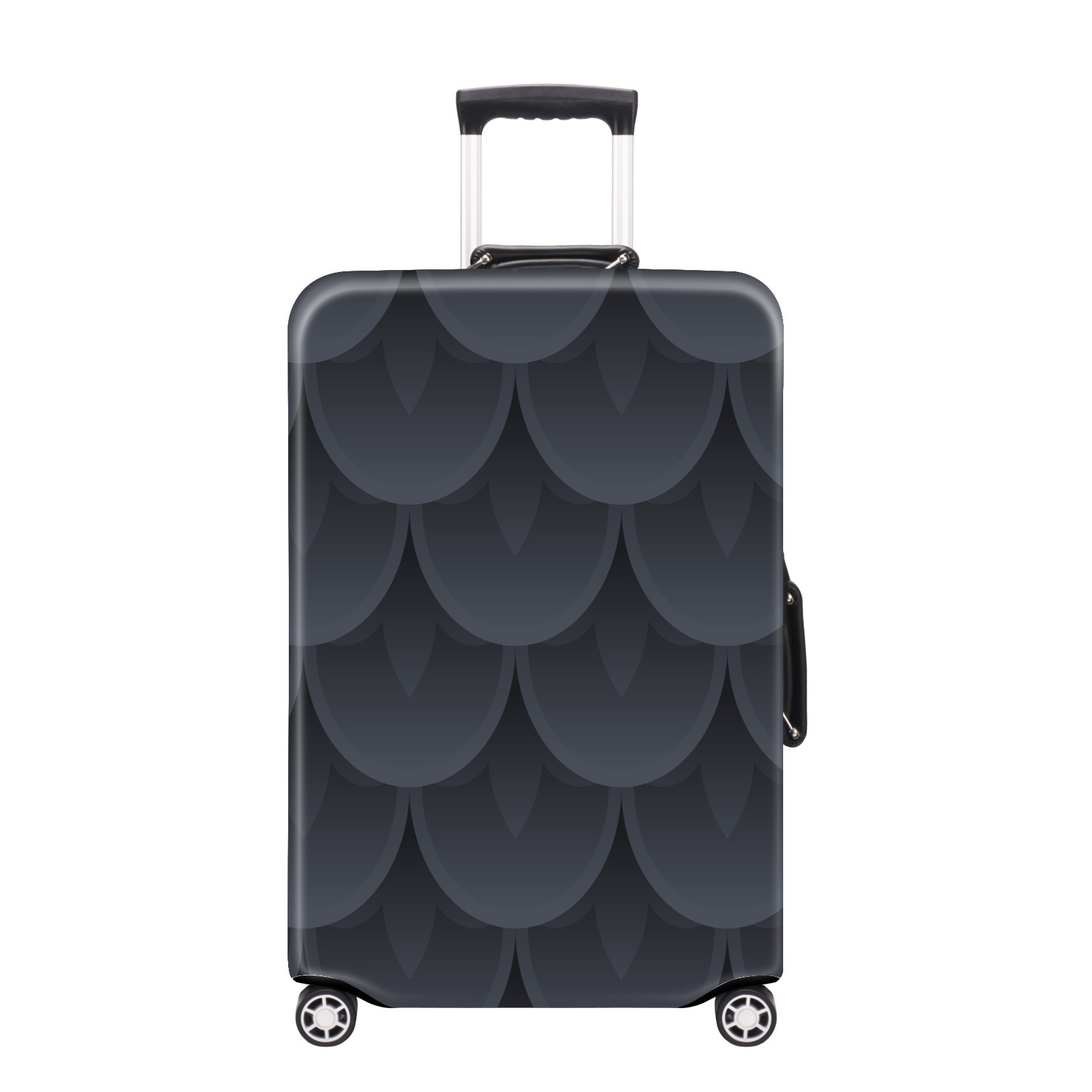 JUSTOP custom geometric suitcase cover sublimation suitcase cover waterproof neoprene suitcase cover