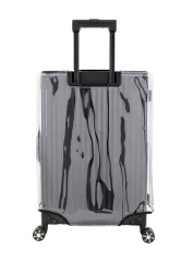 JUSTOP dustproof protective waterproof luggage cover PVC transparent suitcase covers