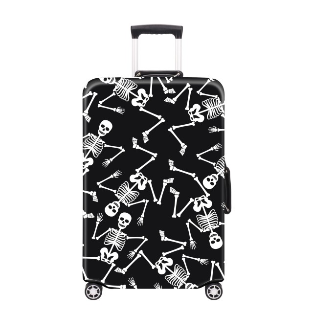 JUSTOP custom print luggage cover neoprene luggage cover dustproof protective waterproof