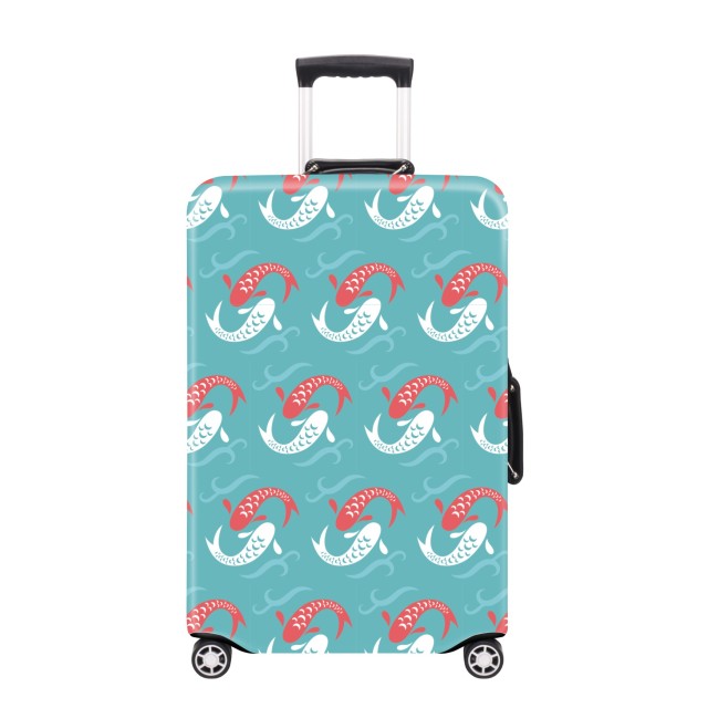 JUSTOP suitcase cover custom logo polyester luggage cover