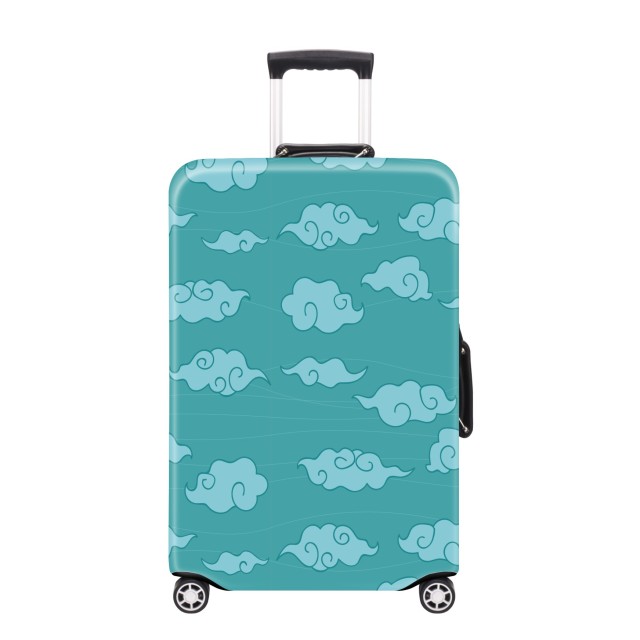 JUSTOP suitcase cover custom logo polyester luggage cover
