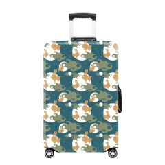 JUSTOP suitcase cover custom logo polyester luggage cover