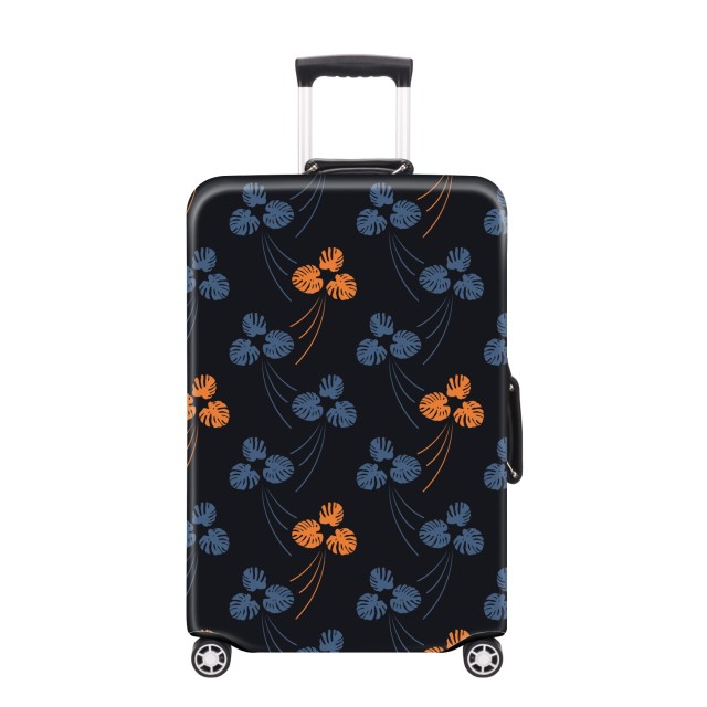 JUSTOP travel Leaves Patterns luggage cover waterproof dustproof suitcase cover