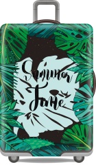 JUSTOP jersey fabric luggage cover custom print luggage cover silicone suitcase cover