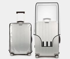 JUSTOP luggage protective cover zipper luggage covers transparent luggage cover