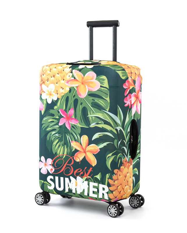 JUSTOP suitcase cover polyester luggage cover custom print cover for suitcase