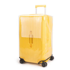JUSTOP transparent PVC luggage cover luggage cover dustproof protective waterproof suitcase cover