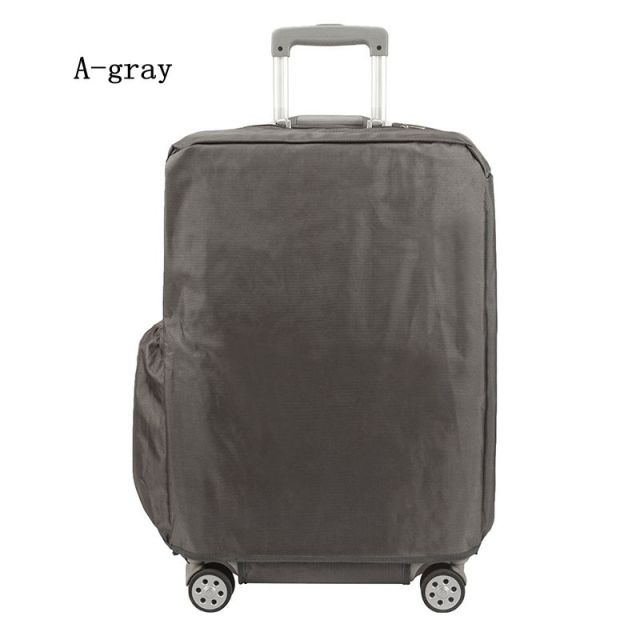 JUSTOP silicone suitcase cover polyester luggage cover luggage cover plain