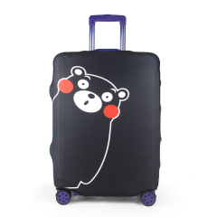 JUSTOP jersey fabric luggage cover custom print luggage cover silicone suitcase cover