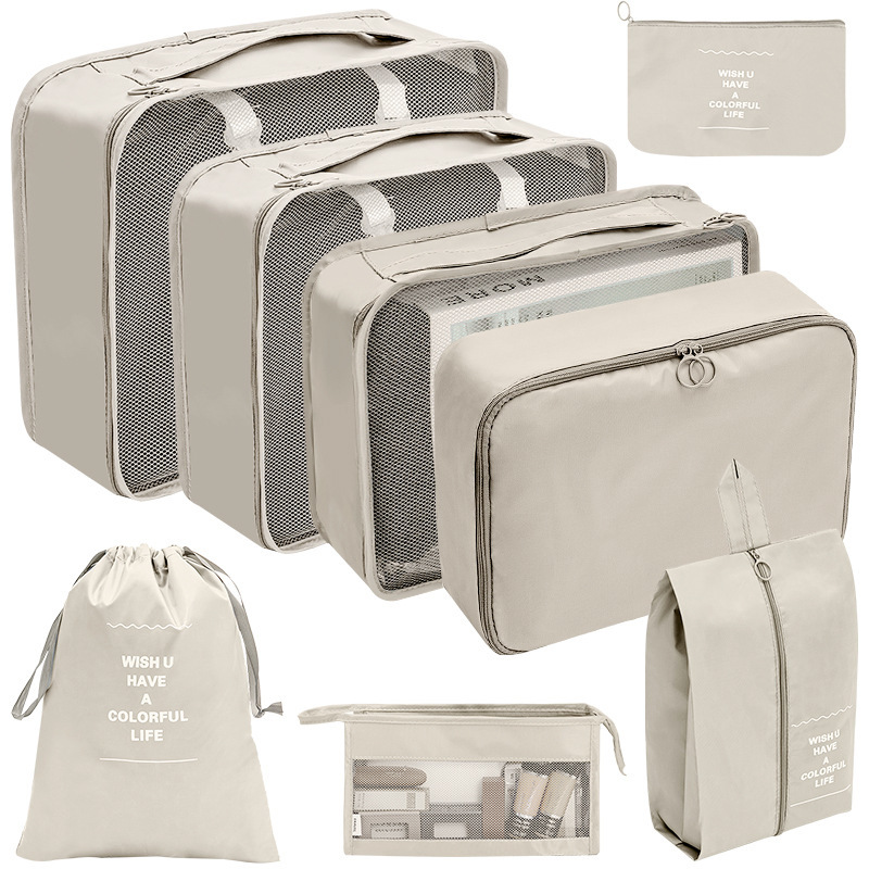 foldable travel bag travel organizer bag set ziplock bag storage organizer