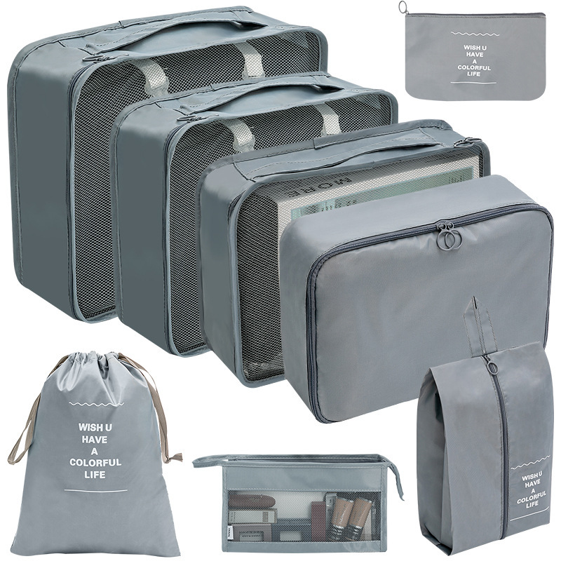 foldable travel bag travel organizer bag set ziplock bag storage organizer