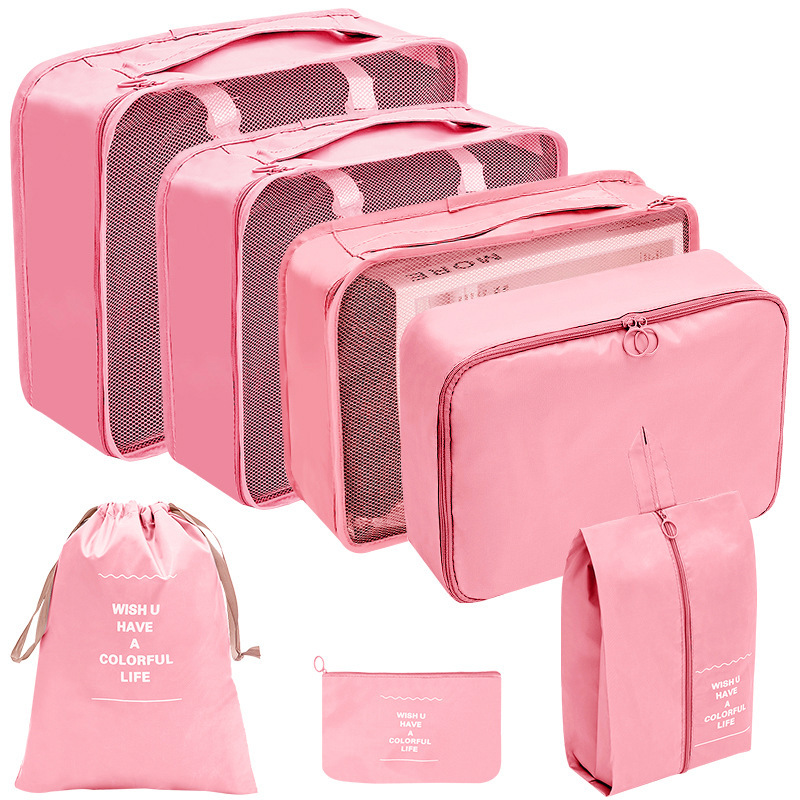 JUSTOP travel bags luggage organizer bags 7sets foldable portable travel bag